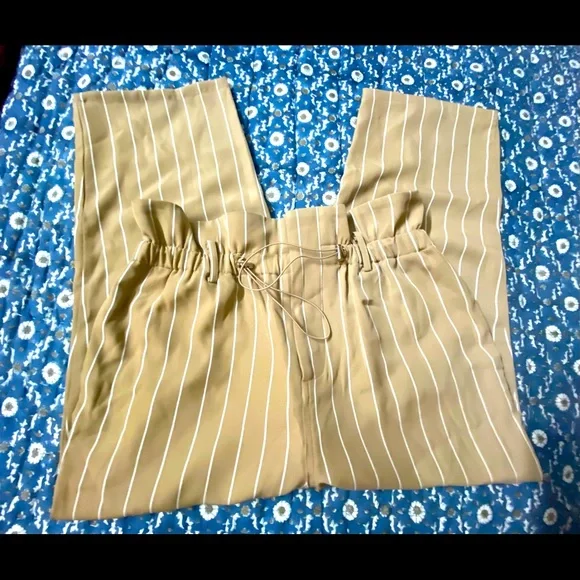 L’Academie paper bag waist pants - Picture 3 of 6